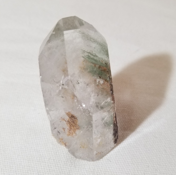Clear Quartz with Chlorite from Brazil - Picture 4 of 7